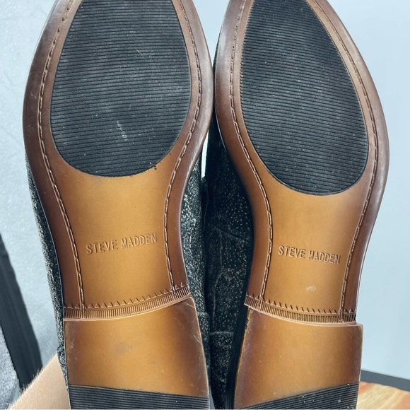 Steve Madden Mens Delrayy Snake print Slip On Loafers Size 9.5 buckle - Picture 8 of 8